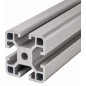 Profil de aluminiu 40x40 mm, canal 8 tip ITEM
