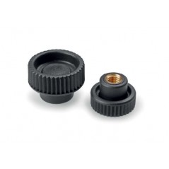 Buton striat cu filet din bronz H767