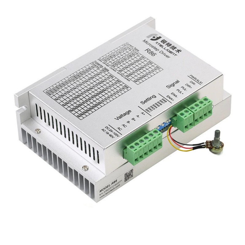 Driver stepper R86-IR cu oscilator frecventa incorporat