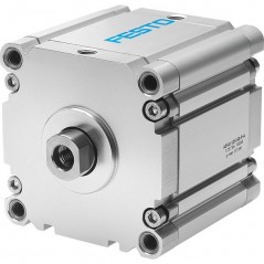 Cilindru pneumatic compact FESTO Φ125x50mm 10 bari