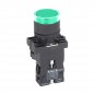 Buton verde metalic 1NC 220V LED HLAY 5 BW33M1L Buton verde metalic 1NC 220V LED HLAY 5 BW33M1L