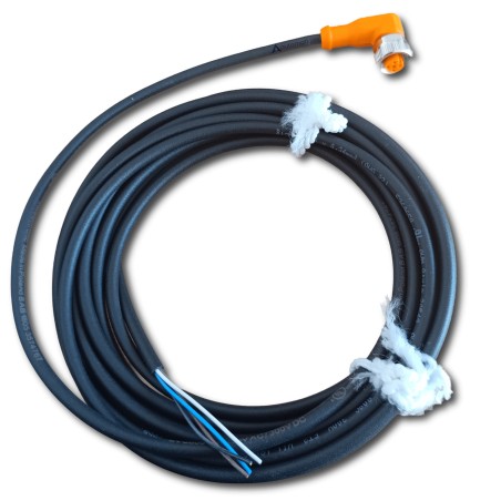 Conector + Cablu M12, pentru 4 pini, 5M EVC005