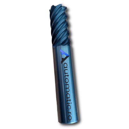Freze MC128 cu 6 taisuri din Carbura TiAlN 50°