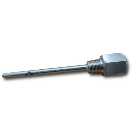 Teaca pentru Senzor Temperatura TSTDs cu Filet Dublu G1/2 180 mm