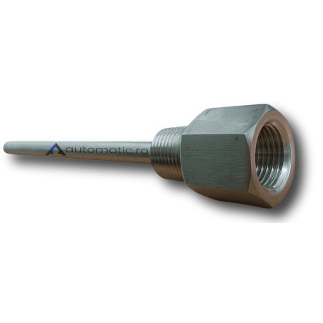 Teaca pentru Senzor Temperatura TSTDs cu Filet Dublu G1/2 180 mm