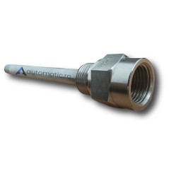 Teaca Senzor Temperatura TSTDs cu filet dublu G1/2 160 mm