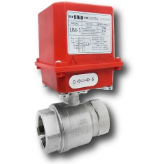 Valva motorizata 2 cai - filet 2" , alimentare 230V AC