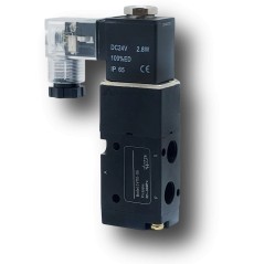 Electrovalva pneumatica 3 cai 2 pozitii 3V110 G1/8 8 bari